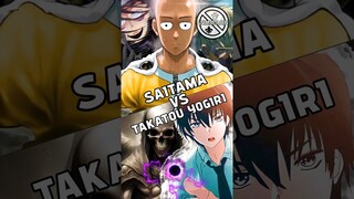 SAITAMA VS TAKATOU YOGIRI - #anime #shorts #onepunchman #opm
