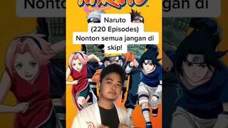 Urutan Nonton Anime - Naruto #shorts