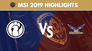 MSI 2019 Highlights: IG vs FW | Invictus Gaming vs Flash Wolves