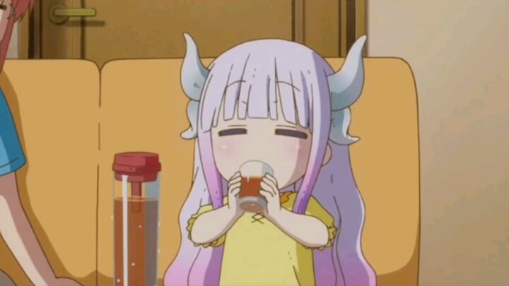 Kanna is still cute at home