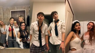 The "Party Costume Change" challenge that's been trending recently on foreign social media