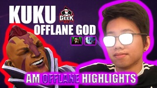 Geekfam Kuku - (Highlights) 22 Kills Anti Mage Random Picked Offlane!