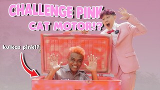 CAT MOTOR PINK DAPAT 10 JUTA!! SUAMI NYA MARAH!! - CHALLENGE