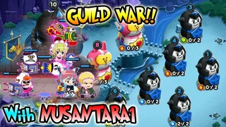 GUILD WAR with NUSANTARA1!! ⚔️🔥 LINE RANGERS (INDONESIA)