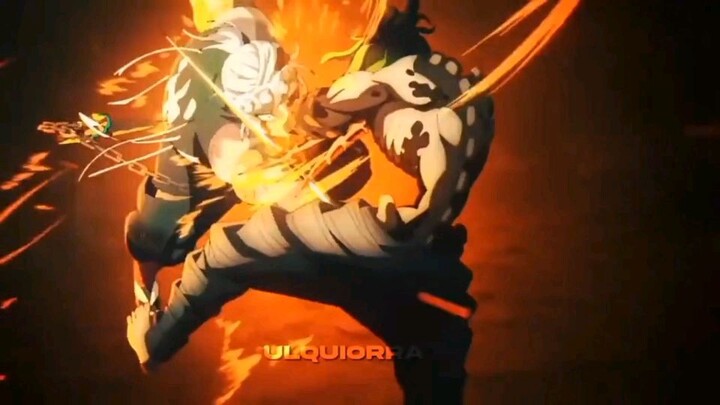 badas MOMENT Pertarungan Pemburu iblis dan Iblis   |  Kimetsu no yaiba Entertainment District..