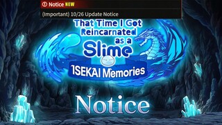 MORE TIDBITS OF ANNIVERSARY INFO! GAME VERSION UPDATE NEWS! (Slime: Isekai Memories)