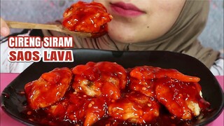 ASMR CIRENG SIRAM SAOS LAVA | ULUL ASMR MUKBANG INDONESIA