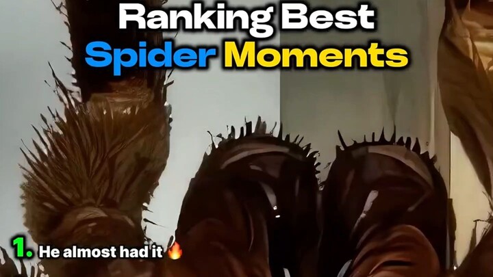 Ranking Best Spider Moments🕷️😭
