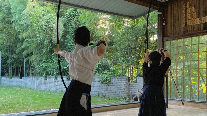 But Kyudo is really the same as in the anime!