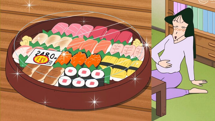 Thầy Matsusaka đã “đã đời” thưởng thức sushi cá ngừ và cá họng đen đến no căng bụng! Tập mới Shin – 