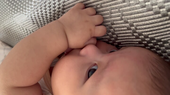 Sucking one’s thumb is a very private matter.