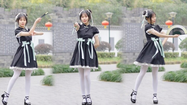 竖屏~  ❀横竖撇点折❀   不太丝滑的转扇orz