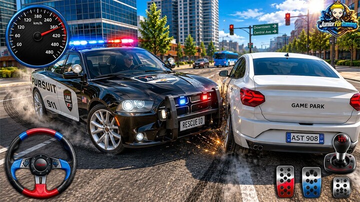 Police Simulator: Police Car Chase - Gameplay Walkthrough Part 1 - Tutorial & Highlight(iOS,Android)
