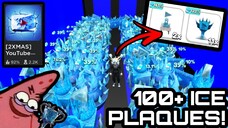 I filled this entire room with 100+ ICE Plaques and got the best plaques! | YouTube Simulator Z