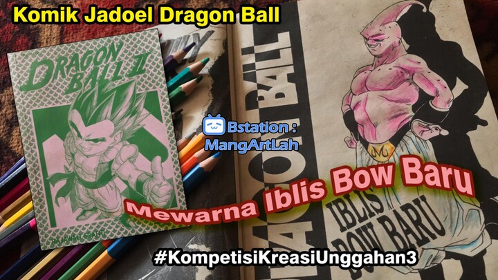 mewarnai iblis Bow di Komik Jadoel Dragon Ball