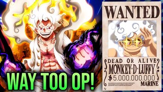 Luffy's REAL BOUNTY is $5 BILLION - THIS NEW GEAR 5 POWER is INSANELY BROKEN (One Piece)