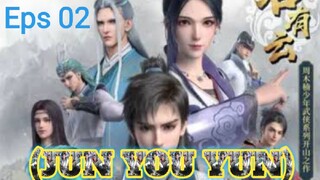 Jun You Yun Episode 02  Subtitle Indonesia