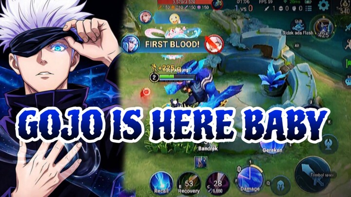 GOJO IS HERE BABY