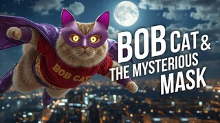 The Mysterious Mask: BOB Cat becomes superhero in the begining