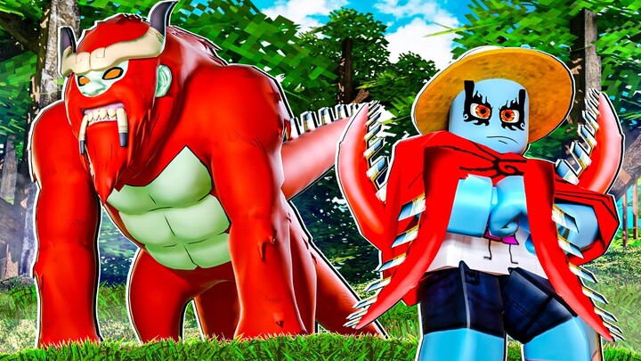 4 Tails Jinchuriki Baryon Mode In Naruto Roblox! (shindo life)