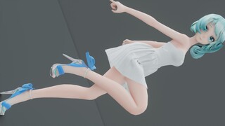 初音，布料解算，竖屏，动态相机，《EEVVEE》,BAAM,请开始你的表演，