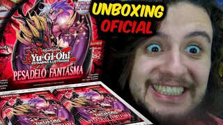 🔴 YU-GI-OH ! Pesadelo Fantasma - UNBOXING OFICIAL +🔴SORTEIO