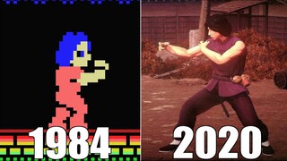 Evolution of Jackie Chan in Games [1984-2020]