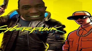 Grand Theft Auto SA X Cyberpunk 2077