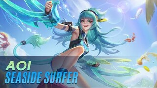 নতুন স্কিন। Aoi - Seaside Surfer Skin Spotlight