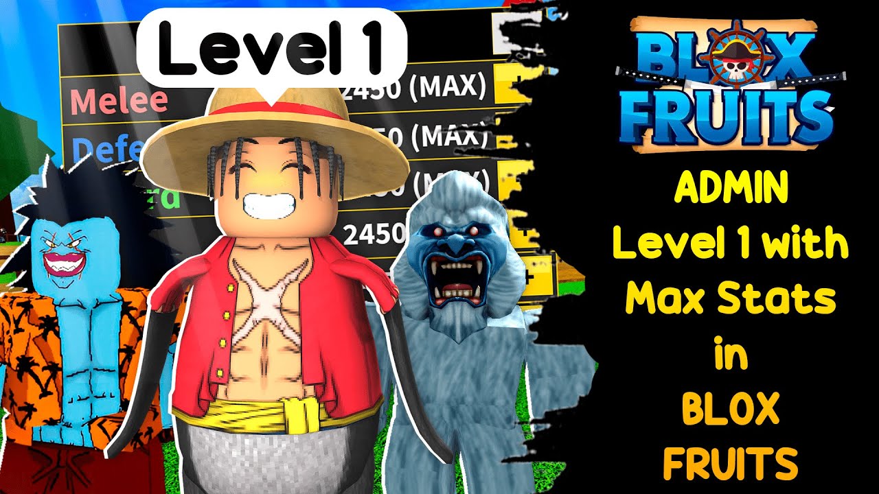 Full Guide To Go From Level 1 to Level 2450 MAX In Blox Fruits