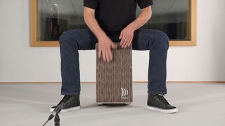 Cajon Super Agile Silver Lining CP580 | Percussion Instrument