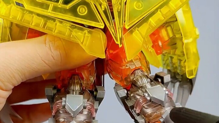 [Sharing Models] Is the KC Color Transparent Version of Battle Greymon worth the 67 yuan?