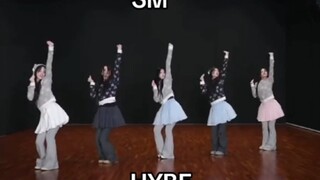 【sm hybe yg】六代女团练习室编舞风格对比