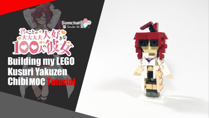 LEGO 100Kanojo Kusuri Yakuzen (Teenage Form) Chibi MOC Tutorial | Somchai Ud