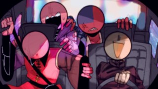 【Countryhumans/瓷家】 秋 名 山 车 神（1000+粉感谢）