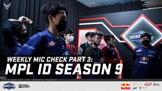 WEEKLY MIC CHECK: MPL ID SEASON 9