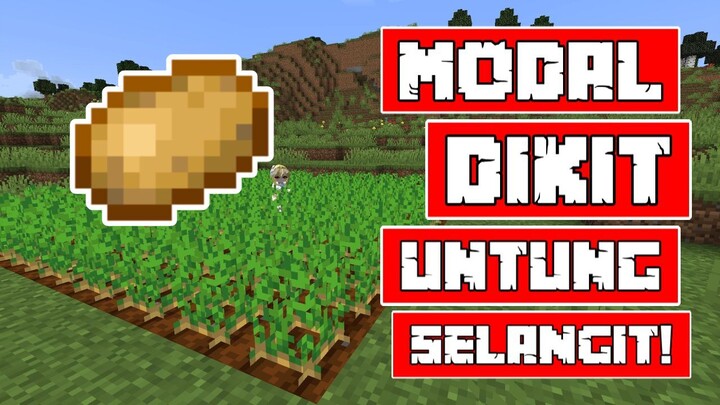 Tanaman Penyelamat Dunia Survival dan Hardcore! [ Minecraft Fact Indonesia - Potato ]