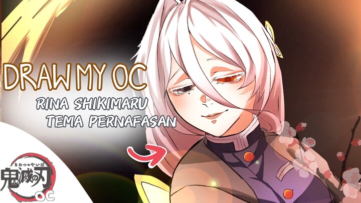 DRAWING MY OC AGAIN!! || Tema pernafasan bulan