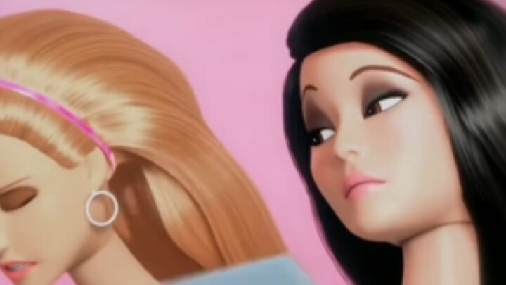 Barbie’s friends all have flawless, poreless skin.
