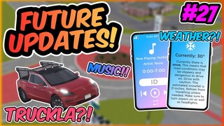 WEATHER?! || MUSIC?! || TRUCKLA + MORE!! || Greenville Future Updates #27 || Greenville ROBLOX