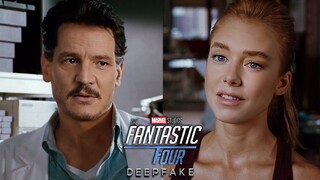 FANTASTIC FOUR - First Look | Pedro Pascal and Vanessa Kirby (2025) Marvel Studios Deepfake