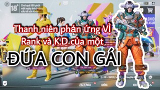 [ PUBG Mobile ] - Thanh niên ngỡ ngàng vì cuối trận thấy KD và Rank của mình :)))))