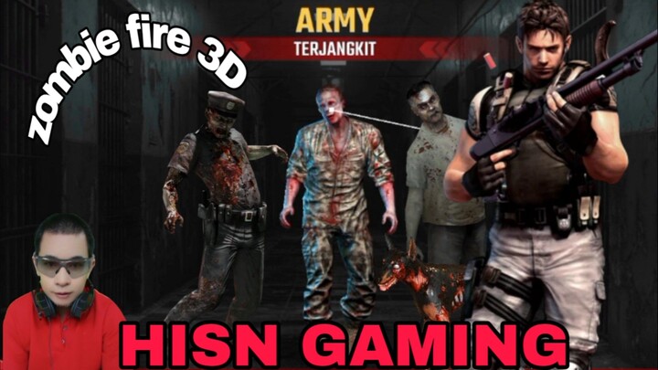 game zombie fire 3D   melawan pasukan Army yg terjangkit viruss