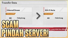 PINDAH SERVER SCAM! - TOWER OF FANTASY