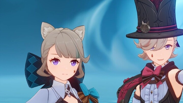 [Genshin Impact] Combination degree 200%! The twins' magic show without any damage!