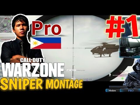 Pro - Warzone Sniper Montage #1