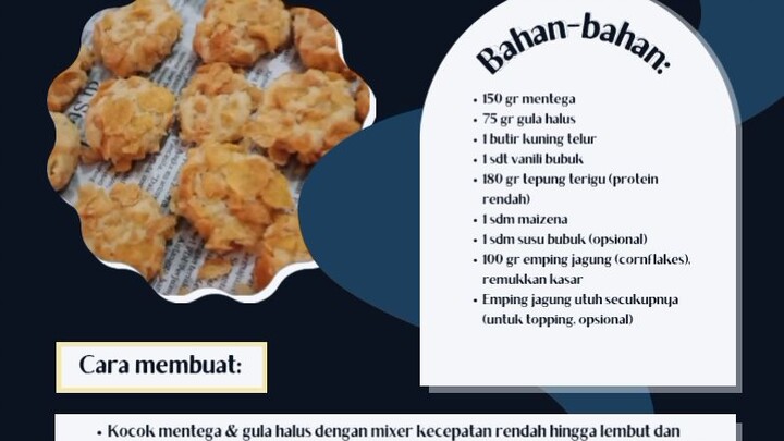 Resep Kue Kering Emping Jagung