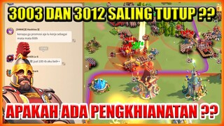 APAKAH ADA YANG BERKHIANAT ?? 3003 DAN 3012 MULAI ANEH ??