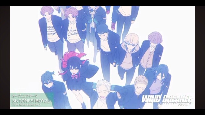 Opening Official nya Wind Breaker Season 2 Guys, 03.04.2025. DVD rilisnya bulan Juni 🤫