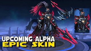 REVAMPED ALPHA'S UPCOMING EPIC SKIN! | REMODELED ALPHA NEW SKIN! | MOBILE LEGENDS NEW UPDATE!